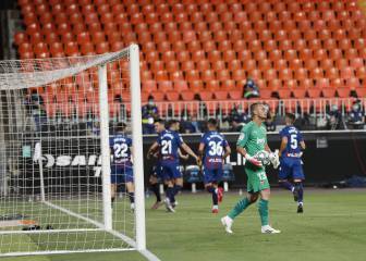 1x1 del Levante: Melero salva un punto en Mestalla