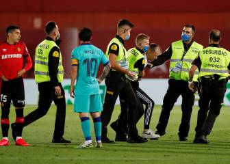 El espontáneo del selfie de Messi: 