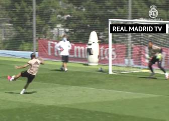 El Madrid afina el partido contra el Eibar base de golazos