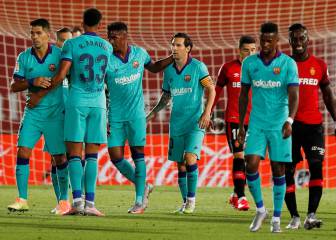 El Barcelona despacha al Mallorca en dos minutos