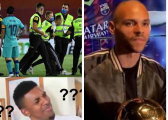 El nuevo look de Messi y Braithwaite, protagonistas de los memes