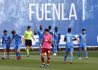 'La Pantera' Sekou caza su primer gol en el Fuenlabrada