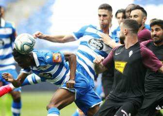 Deportivo y Sporting olvidan el gol en un duelo frenético