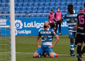 1x1 del Deportivo: Ba se estrena con errores y Gaku manda