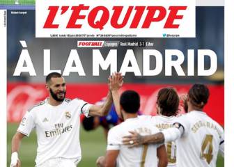 L'Equipe publica su portada más madridista