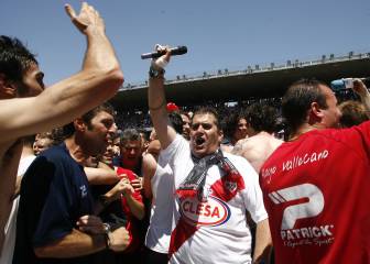 El pasado se cita en Vallecas: doce azulones llevaron La Franja