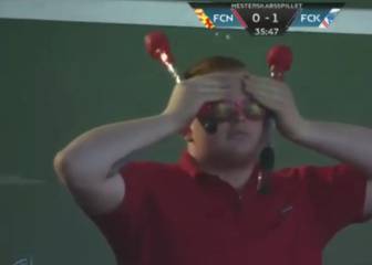 Con todos ustedes el fallo más grosero tras la reanudación del fútbol: sólo miren a sus fans...