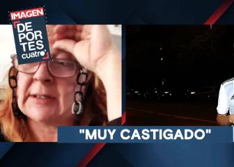La madre del espontáneo hundida en Deportes Cuatro: 