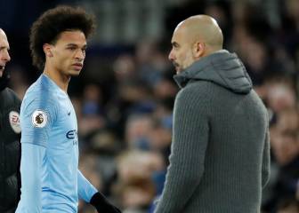 Sane lía a Guardiola