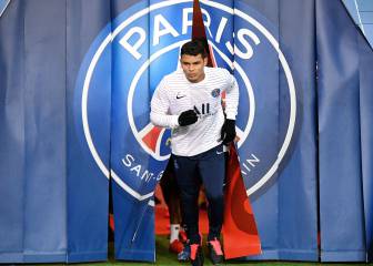 Thiago Silva, roto por su adiós