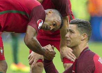 Nani recuerda la lesión de Cristiano en la Euro: 