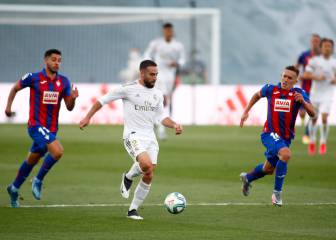 Carvajal, ausente este martes, podrá jugar contra el Valencia