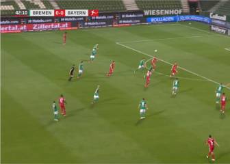 Lewandowski y el gol que le dio la Bundesliga al Bayern: ¡magnífico control!