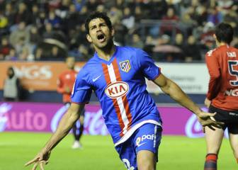 Osasuna y la primera gran noche de Diego Costa en el Atlético
