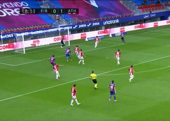 ¡Con la nariz! Compañero de Orellana hizo el gol más curioso de la liga española