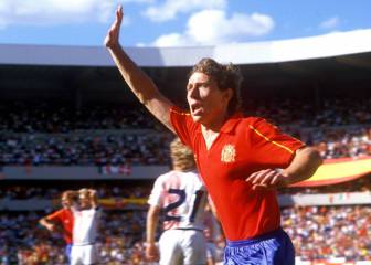 Butragueño makes history for Spain at Mexico 86