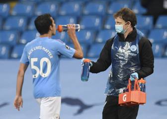 Eric García sale del hospital tras su choque con Ederson