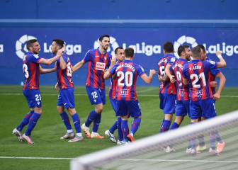 1X1 del Eibar: Pedro León y Kike García arreglan un mal inicio