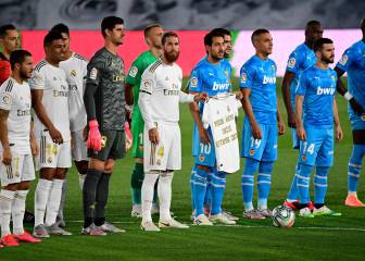 Real Madrid y Valencia muestran su apoyo a Unzué