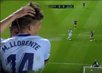 Puede ser el invento de la década: lo que hizo Llorente para regocijo de Simeone