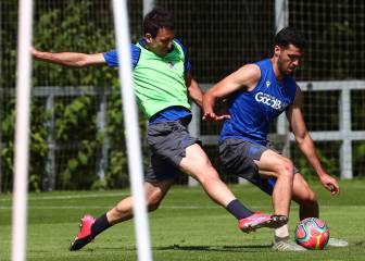 Merino volverá contra el Madrid para reorganizar a la Real a la baja