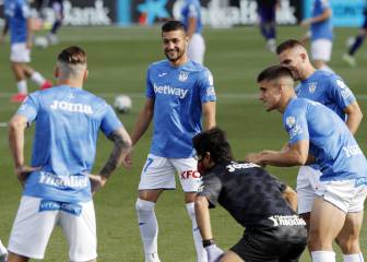 Posible alineación del Leganés para la 'final' contra el Mallorca