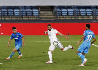 Benzema supera a Puskas y es el quinto goleador histórico blanco