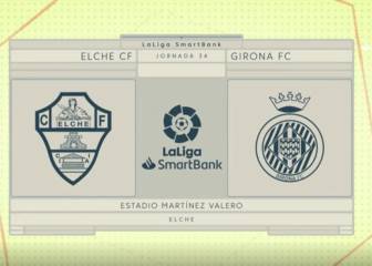 El Elche resiste el empuje del Girona y se lleva un duelo vital