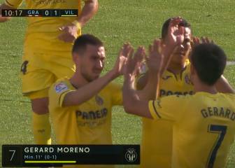 Gerard Moreno decide ante el Granada para un Villarreal lanzado