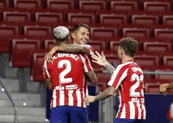 Atlético de Madrid-Real Valladolid en imágenes