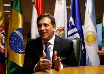 Domínguez y la final de Libertadores en Sudamérica: 