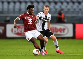 Torino y Parma empatan en el nuevo estreno de la Serie A