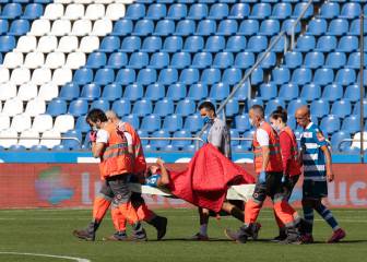 Peru Nolaskoain sufre un fuerte esguince de tobillo