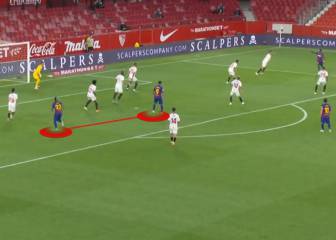 Las PizarrAS: un Barça sin profundidad no puede con las variantes tácticas del Sevilla