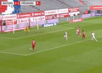 El día que falta Alphonso Davies, Lucas Hernández se reivindica y hace este sprint de velocista