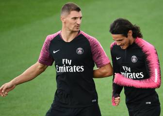 Cavani y Meunier se niegan a extender sus contratos para jugar Champions y Copa