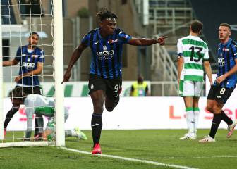 Duván Zapata arrolla al Sassuolo