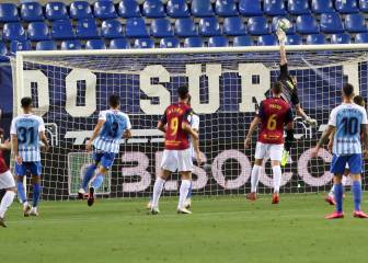 1x1 del Málaga: otro suspenso colectivo