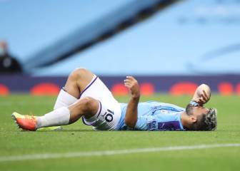 El Manchester City golea pero podría perder al Kun Agüero