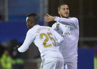Hazard y Vinicius, dúo por unir