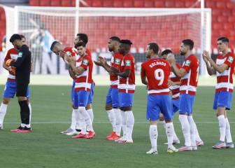 Posible alineación del Granada en Butarque ante el Leganés