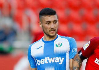 Óscar, el jugador que más puntos ha dado al Leganés en Primera