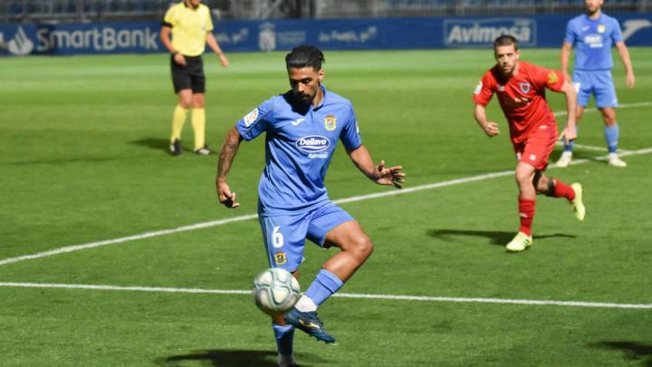 CF Fuenlabrada: Ibán Salvador sufre un esguince en el hombro derecho -  AS.com