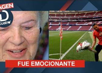 La promesa de Margarita si el Atleti gana la Champions tras ver a Koke poner su ramo