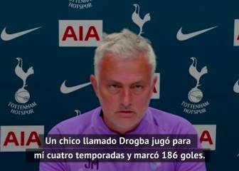 Mourinho saca pecho por los delanteros que ha entrenado