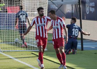 Levante-Atlético de Madrid en imágenes