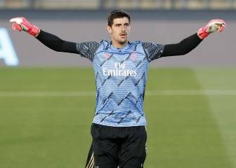 Courtois cambió en Mallorca