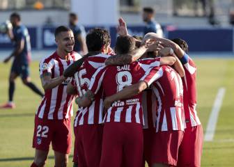 1x1 del Atleti: Llorente se come el césped y Savic lidera la zaga