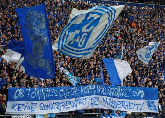 Los ultras del Schalke declaran la 'bancarrota moral' del club