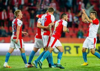 El Slavia, campeón de la liga checa ante un aforo limitado a 5.000 personas